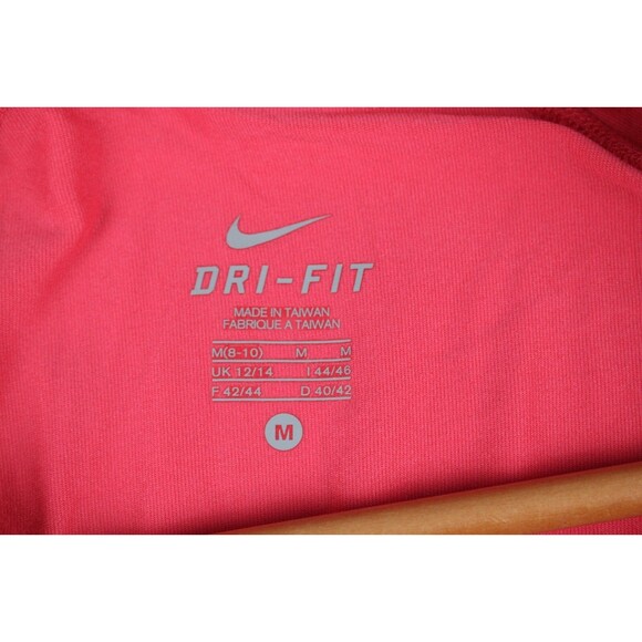 Nike Running Dri-Fit 1/4 Quarter Zip Long Sleeve Top Fuchsia Women’s Size Medium - Picture 3 of 15
